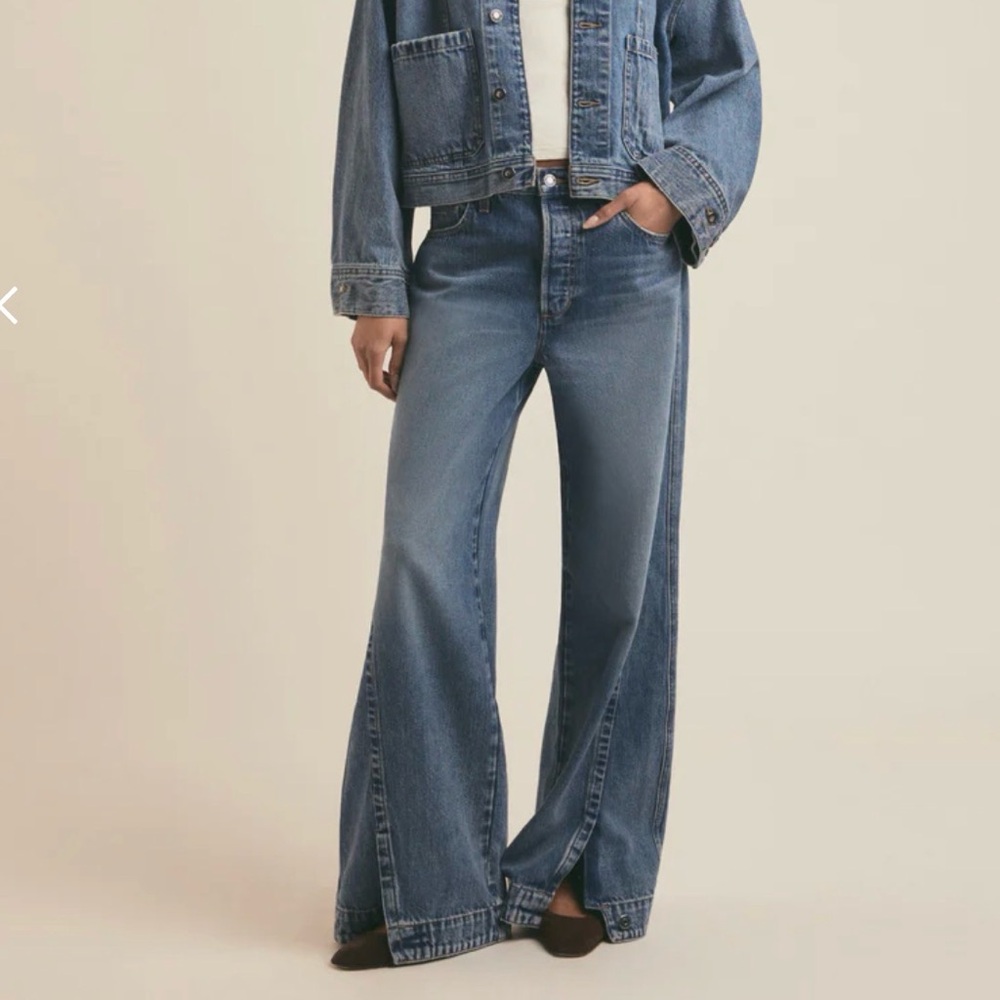 Favorite Daughter Oliver Baggy Wide Leg Jean
